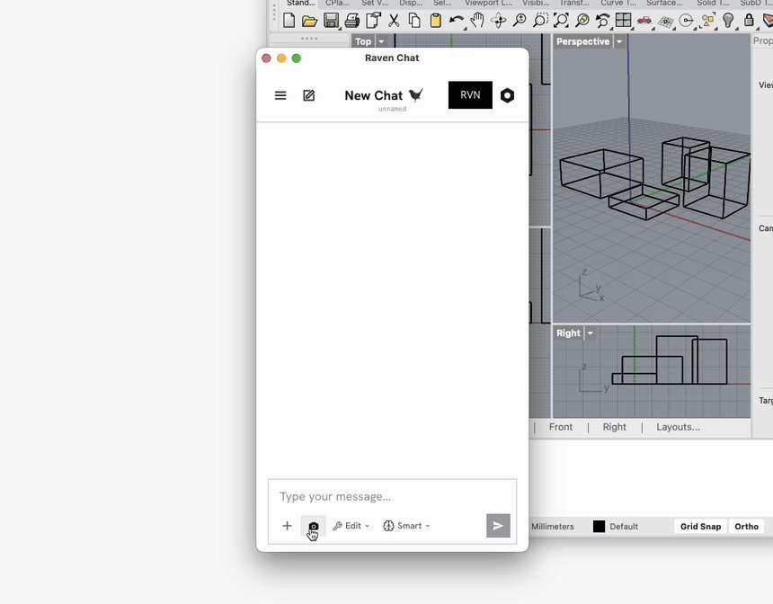 Capturing the Rhino viewport with the camera button