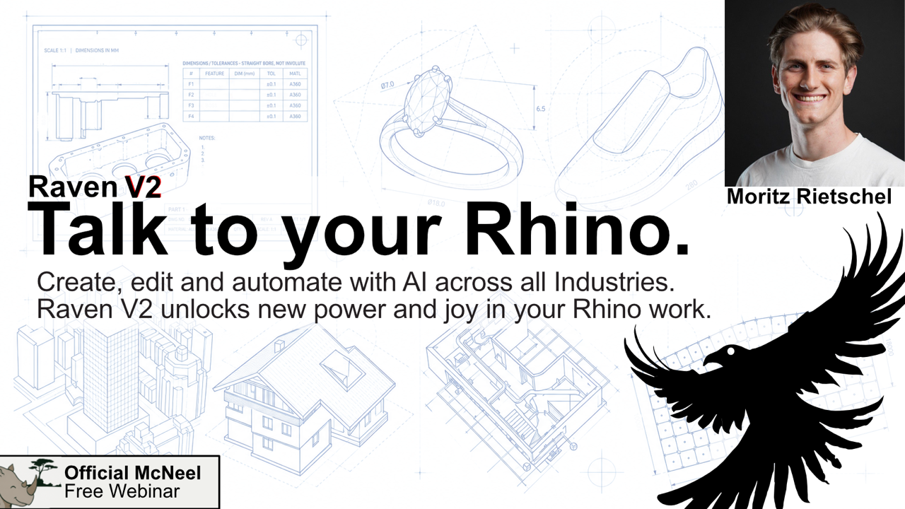 food4Rhino webinar — Talk to your Rhino: Raven AI V2 launch